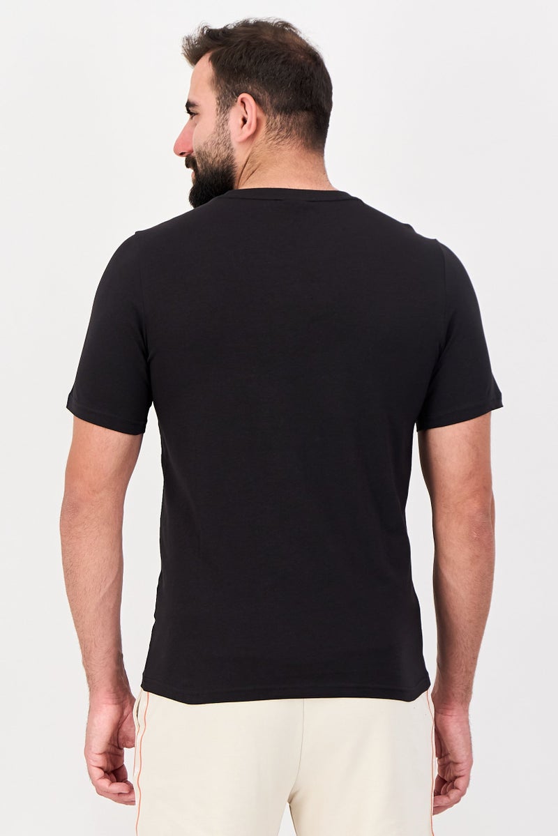 PUMA Men Sportswear Fit Short Sleeve Outdoor T-Shirt, Black - Image 2